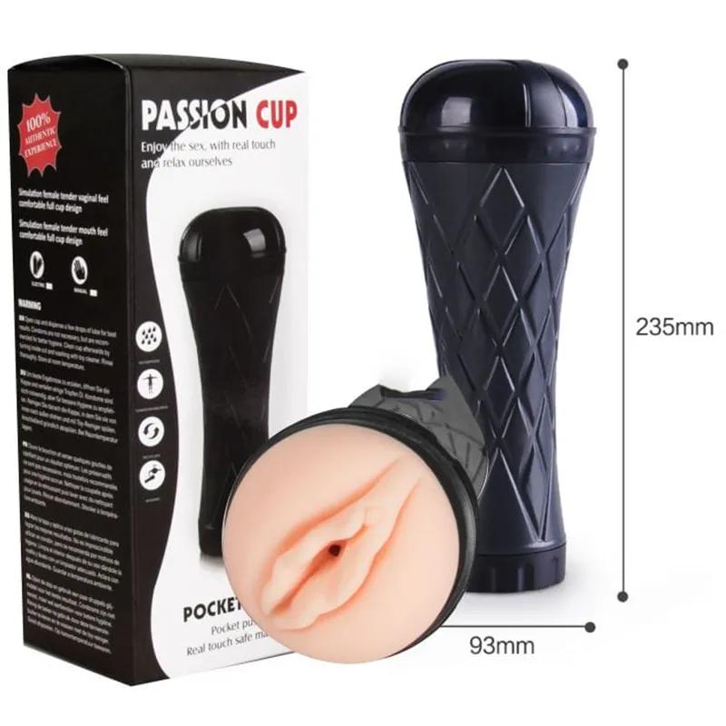 Passion Cup 7 Mod Titreşimli Kumandalı Vajina Mastürbatör