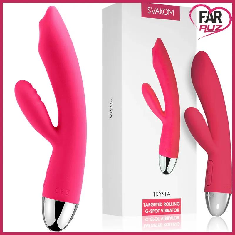Svakom TRYSTA G Noktası Topu ile Rabbit (Tavşan) Vibratör