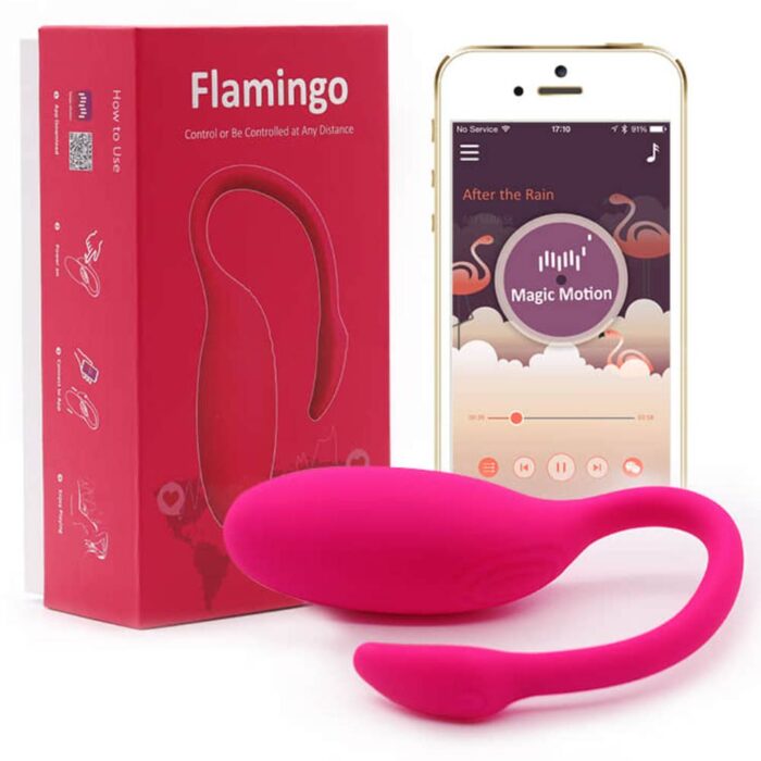 Seksi Flamingo APP Uygulama Kontrollü Akıllı Vibratör
